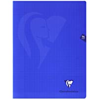 Clairefontaine Mimesys Cuaderno grapado- 240 x 320 mm- Séyès- 96 páginas- color azul marino